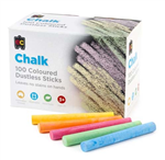Educational Colours Dustless Chalk Stumpies 100pcs Coloured