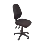 Rapid Commercial Grade High Back Operator Chair Black