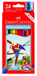 Faber Castell Watercolour Pencils Pk24