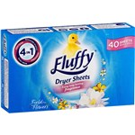 Fluffy Field Flowers Tumble Dryer Sheets