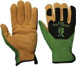 Green Leaf Pro Gloves Pair