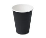 Go Bio Double Wall Coffee Cups 12oz Black Carton 500