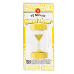 LCBF Numeracy Sandtimer Large 10 Minute Yellow