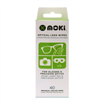 Moki Optical Lens Wipes 40 Pack