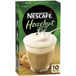 Nescafe Hazelnut Coffee Sachets Pk10