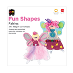 Educational Colours Fun Shapes Fairies 24pc 160x220mm