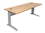 Rapid Span Desk Metal Panel 1200mm Beech