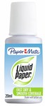 Papermate Liquid Paper Fluid 20mL Bottle White