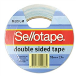 Sellotape Double Sided Tape 18mmx33m Medium