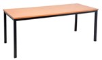 Rapidline Steel Frame Table Beech 1800 X 750 X 730mm Each