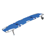 AeroRescue Alloy Foldaway Emergency Stretcher with Wheels Each