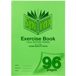 Spirax P109 Exercise Book A4 14mm Dotted Thirds 96 Page 70gsm PP Cover 10 per Pack