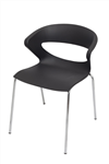 Rapidline Indoor Hospitality Chair Black Each