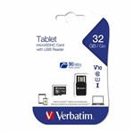Verbatim 32GB Micro SDHC with USB Reader