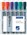 Staedtler Lumocolor Flipchart Marker Assorted 6 Wallet