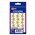 Avery Stickers Stars 21mm Gold 36 Pack