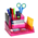 Italplast Desk Organiser Tint Pink