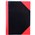 Cumberland Red  Black Notebook Gloss A6 100 Leaf
