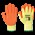 Portwest Fortis Grip Glove Latex Yellow Orange