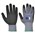 Portwest Dermiflex Glove Black Grey