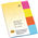 Marbig Page Markers Transparent Assorted Colour