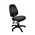Rapidline PO500 Typist Chair Black Fabric