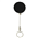 Rexel Key Holder Retractable Steel Cable Black