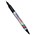 Artline 041T Permanent Dual Nib Marker Black Bx12