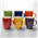Connoisseur 52014 Classic Mugs Assorted Colours 6 Pack