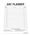 Quill Daily Planner Pad A4 White 50 Leaf