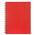 Spirax 512 Notebook Hard Cover A4 Red 5 per Pack