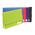 Marbig Polypick Heavy Duty Document Wallet A4 Lime 12 per Carton