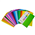 Quill Paper A4 80gsm Fluoro Assorted 100 Pack