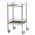 AeroSupplies Stainless Steel Trolley with Rails Each