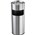 Compass Tidy Bin with Ashtray Brush Stainless Steel