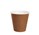 Go Bio Double Wall Coffee Cups 8oz Kraft Carton 500
