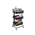 Jasart Art And Craft Trolley 3 Tier Black Each